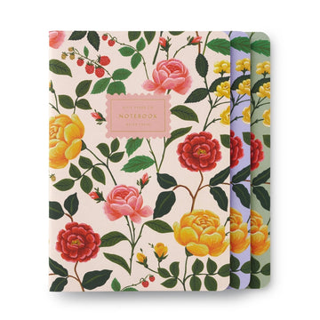 Rifle Paper Co Roses Assorted Notebooks