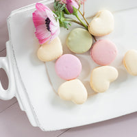 Vietri Lastra White Handled Rectangular Platter