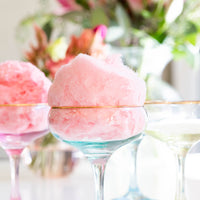 Vietri Rainbow Coupe Champagne Glass