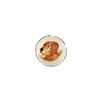 Vietri WIldlife Hunting Dog Condiment Bowl