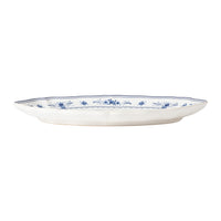 Vila Blue And White Small Oval Platter