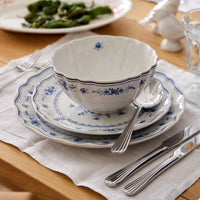 Vila Blue Floral Cereal Bowl