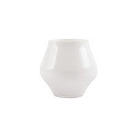 Vietri White Contessa Stemless Wine Glass