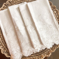 White Eyelet Napkin