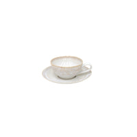 White Tea Cup And Saucer