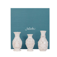Whitewash Jardins Due Monde Vase Set Trio