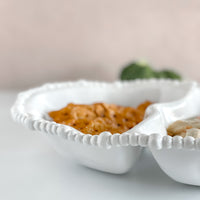 Beatriz Ball Vida Alegria Melamine Two Section Double Dip