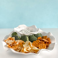 Beatriz Ball Vida Havana Cake Plate and Chip and Dip