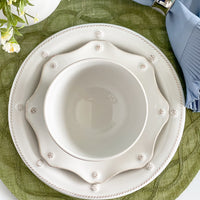 Juliska Whitewash Berry and Thread Dinner Plate