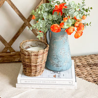 Bright Orange Ranunculus Rose Bundle