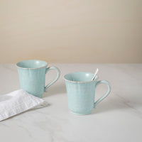 Casafina Blue Impressions Mug