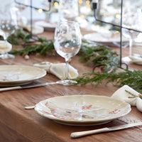 Casafina Deer Friends White Dinner Plate Set of Four