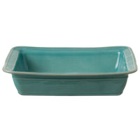 Casafina Fontana Turquoise Large Rectangle Baker