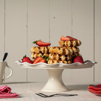 Casafina Ruffled Cook and Host Cake Plate