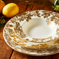 Caskata Arbor Gold Soup Bowl