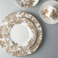 Caskata Gold Patterned Salad Plate