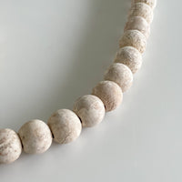 Whitewashed Bead Strand
