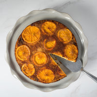 Cook and Host Large Gray Pie Dish