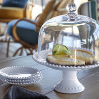 Costa Nova White Bread Plate