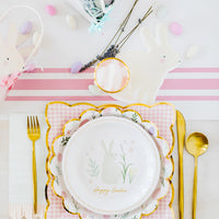 Easter Watercolor Scatter Paper Plates