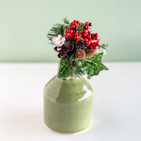 Frosted Pinecone Eucalyptus And Berry Pick