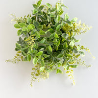 Green Leafy Candle Ring