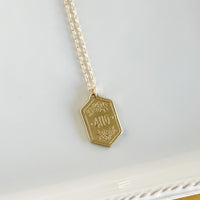 Isaiah 41:10 Bible Verse Necklace