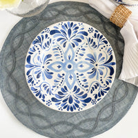 Juliska Blue Iberian Salad Plate