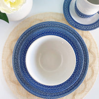 Juliska Blue Le Panier Dinner Plate