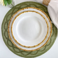 Juliska Classic Bamboo Natural Salad Plate