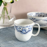 Juliska Iberian Indigo Coffee Mug
