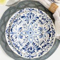 Juliska Iberian Indigo Salad Plate