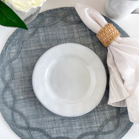 Juliska Quotidien White Cocktail Plate