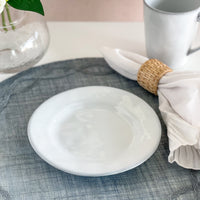 Juliska White Quotidien Cocktail Plate