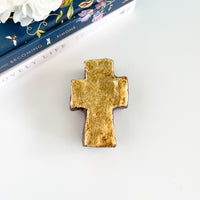 Large Gold Handmade Cross