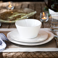 Lastra White Cereal Bowl Vietri