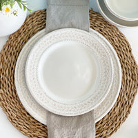 Le Panier Whitewash Salad Plate