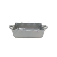 Medium Gray Ruffled Cook and Host Baker