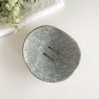 Natural Gray Stone Soap Dish