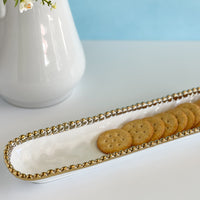 Pampa Bay Gold Cracker Tray
