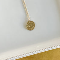 Proverbs 3:5-6 Bible Verse Necklace