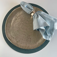 Silver Brushed Aluminum Charger