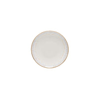 Casafina Taormina White And Gold Bread Plate