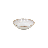 Taormina White And Gold Pasta Bowl