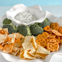 Vida Havana Melamine Cake Stand Chips and Dip