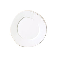 Vietri Lastra Salad Plate White