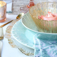 Vietri Rufolo Gold Charger