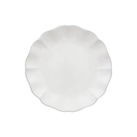 White Costa Nova Rosa Dinner Plate
