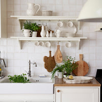 White Impressions Oval Platter Medium