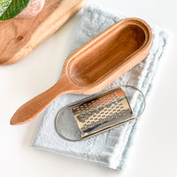Wood Handheld Cheese Grater